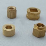 Custom high precision brass turning parts